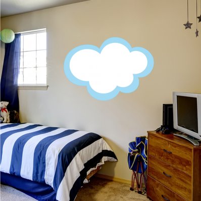 Wandsticker Wolke