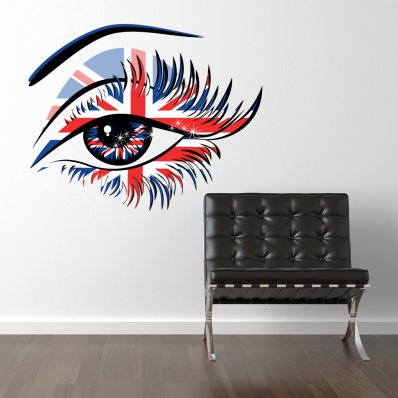 Wandtattoo Auge London