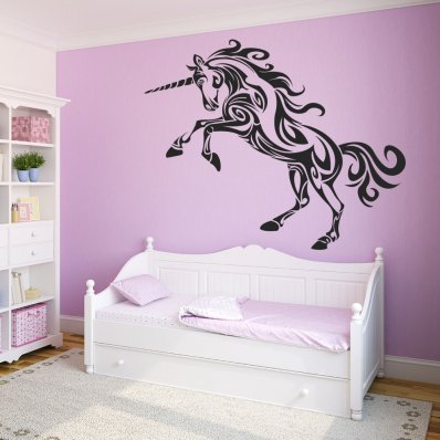 Wandtattoo Einhorn