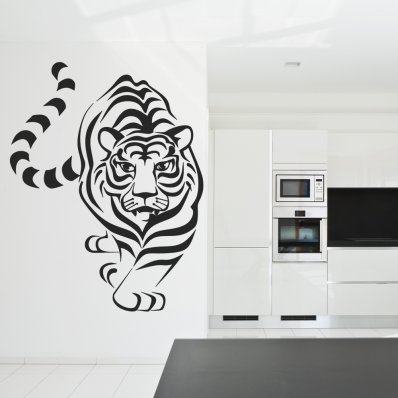 Wandtattoo Tiger