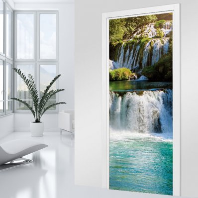 Waterfall Door Stickers