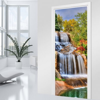 Waterfall Door Stickers