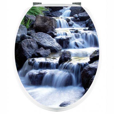 Waterfall - Toilet Seat Decal Sticker