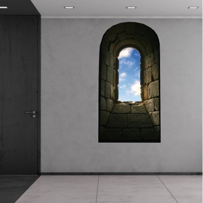 Window illusion Wall Stickers