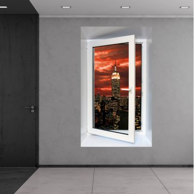 Window illusion Wall Stickers