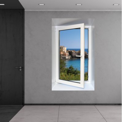 Window illusion Wall Stickers