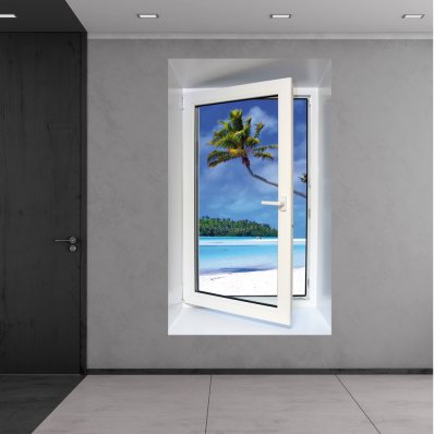 Window illusion Wall Stickers