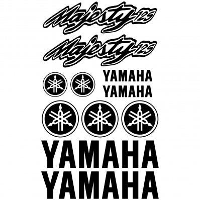 Yamaha Majesty 125 Aufkleber-Set
