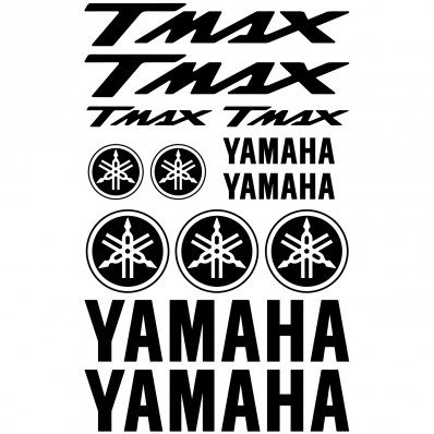 Yamaha Tmax Decal Stickers kit