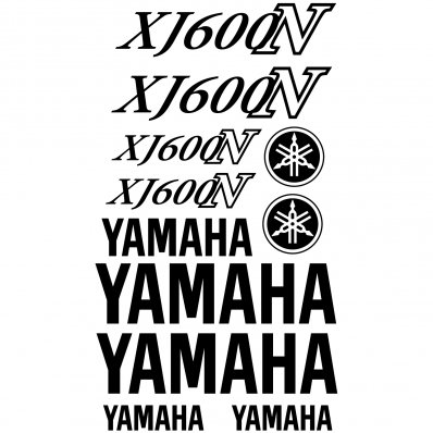Yamaha XJ600N Decal Stickers kit