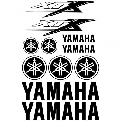 Yamaha XTX Decal Stickers kit