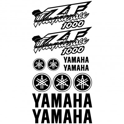 Yamaha Yzf Thunderace 1000 Decal Stickers kit