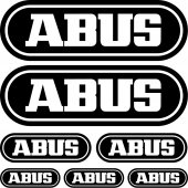 Abus Aufkleber-Set