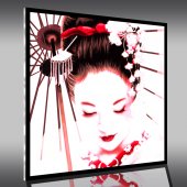 Acrylglasbild Geisha