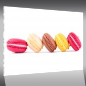 Acrylglasbild Macarons