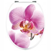 Adesivo copri WC orchidea