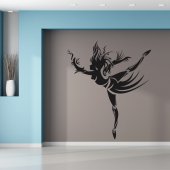 Adesivo Murale ballerina