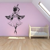 Adesivo Murale ballerina