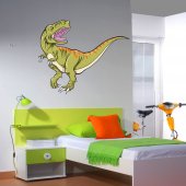 Adesivo Murale bambino dinosauro