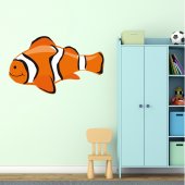 Adesivo Murale bambino pesce