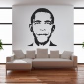 Adesivo Murale barack obama