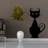 Adesivo Murale gatto