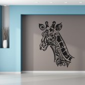 Adesivo Murale giraffa