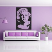 Adesivo Murale Marilyn Monroe