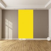 Adesivo Murale metro colore giallo