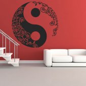 Adesivo Murale ying yang