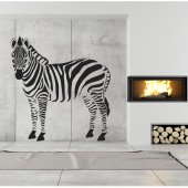 Adesivo Murale zebra