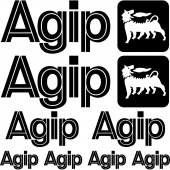 agip Decal Stickers kit