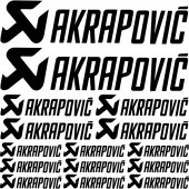 akrapovic Decal Stickers kit