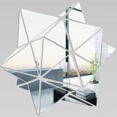 Akrylowe Lustro Plexiglas - Bryła geometryczna