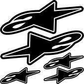 alpinestars Decal Stickers kit