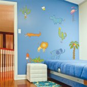 Animals Set Wall Stickers