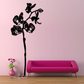 Asian Flower Wall Stickers