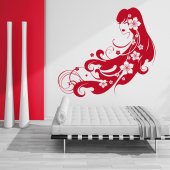 Asian Woman Wall Stickers