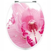 Aufkleber für Toilettendeckel Orchidee