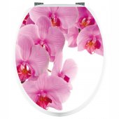 Aufkleber für Toilettendeckel Orchidee