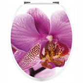 Aufkleber für Toilettendeckel Orchidee