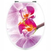 Aufkleber für Toilettendeckel Orchidee