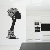 Autocolante decorativo Africana