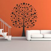 Autocolante decorativo árbol