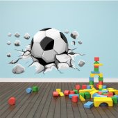 Autocolante decorativo Bola de futebol