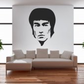 Autocolante decorativo Bruce Lee