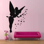 Autocolante decorativo fada