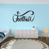 Autocolante decorativo futebol