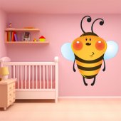 Autocolante decorativo infantil abeja