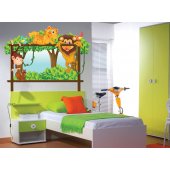 Autocolante decorativo infantil Animais